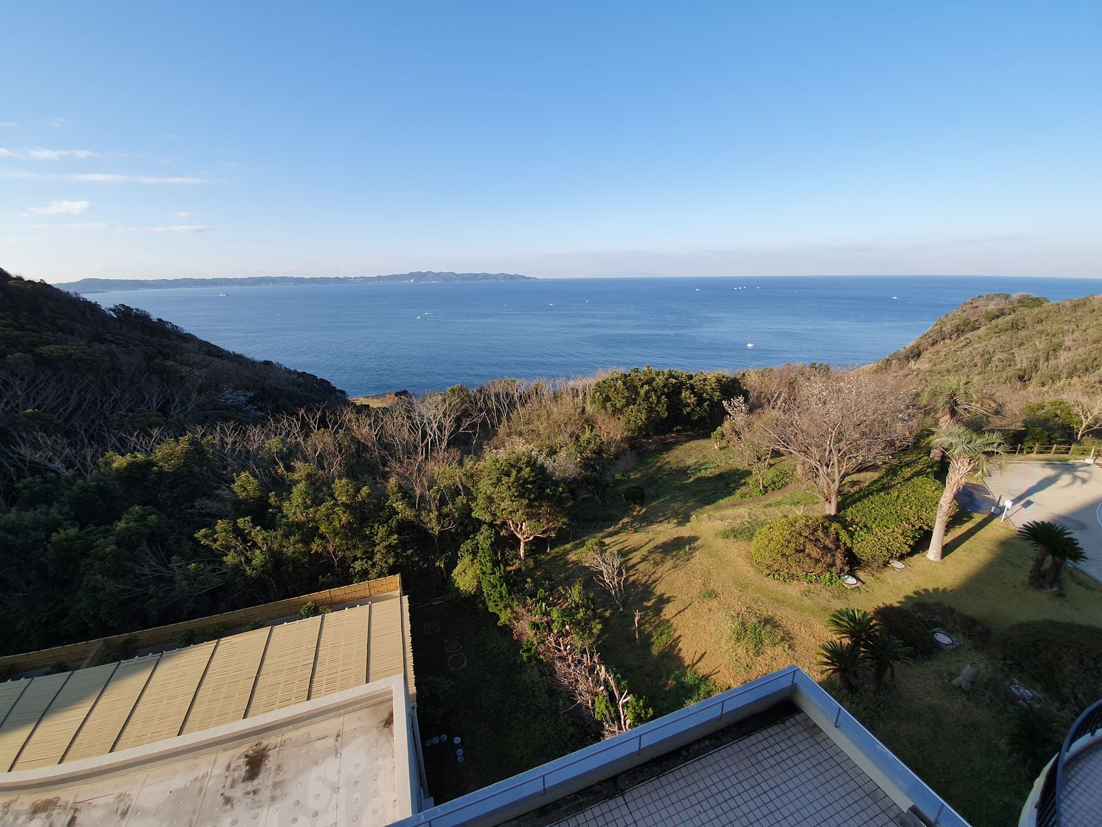 南房総市から見た館山湾